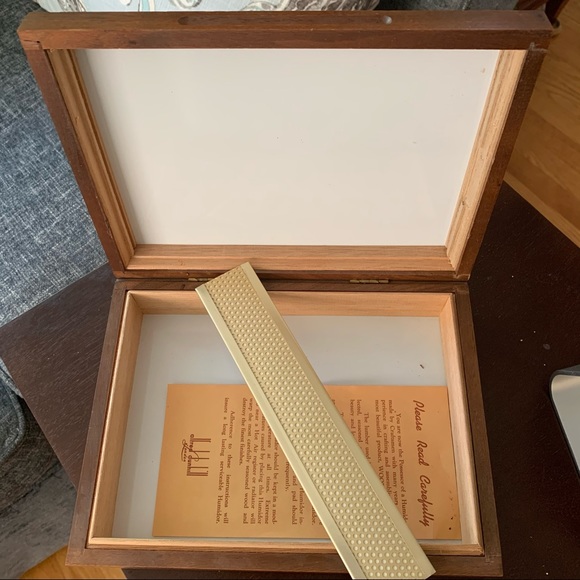Alfred Dunhill of London || Vintage Cigar Humidor
